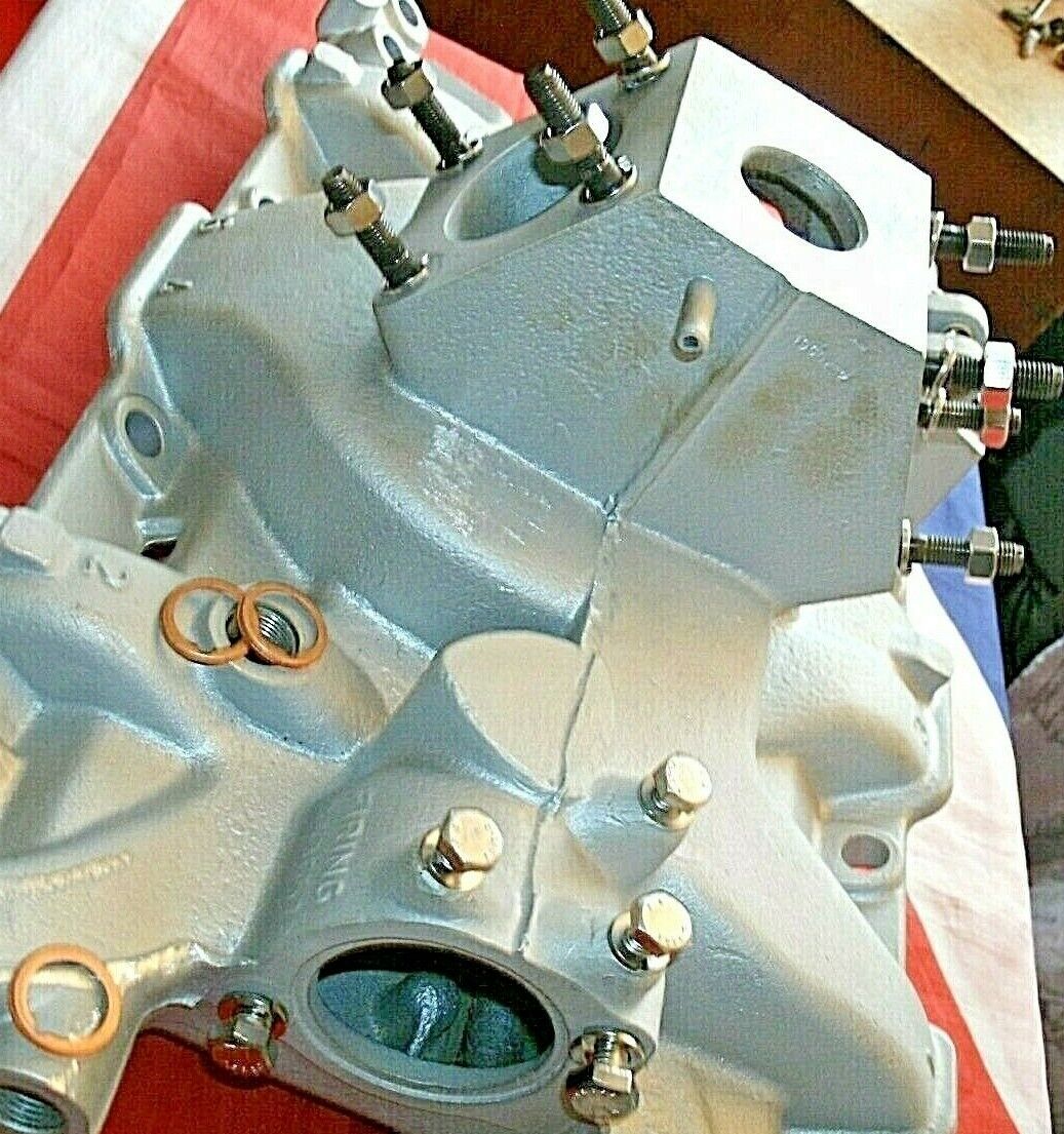ROVER V8 Late Type Carburettor Inlet Manifold Stainless Steel Assemble KIT