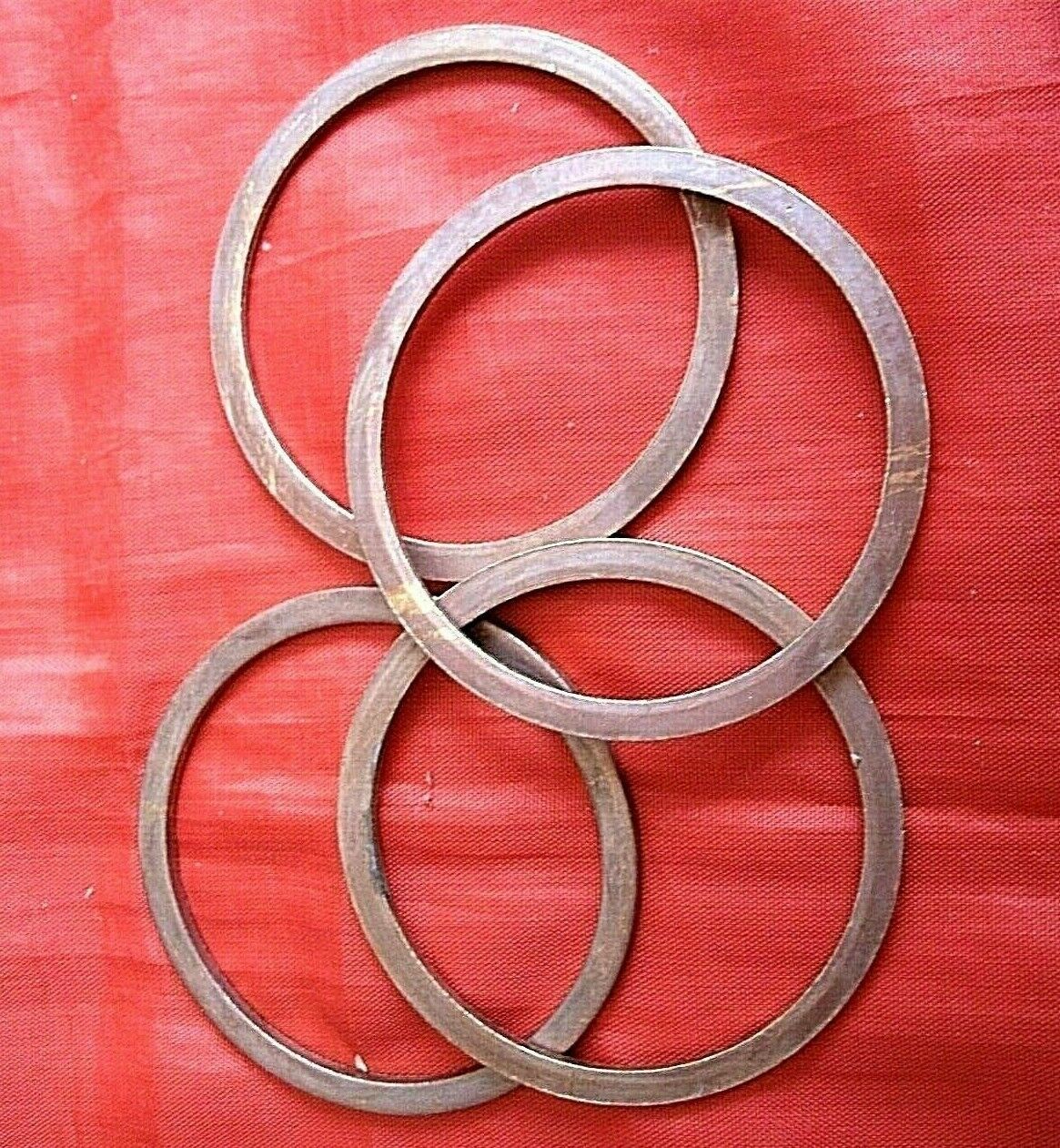 NEW ROVER SD1 V8 VITESSE VDP AUTO V8S EXHAUST MANIFOLD to DOWNPIPE SEALING RINGs