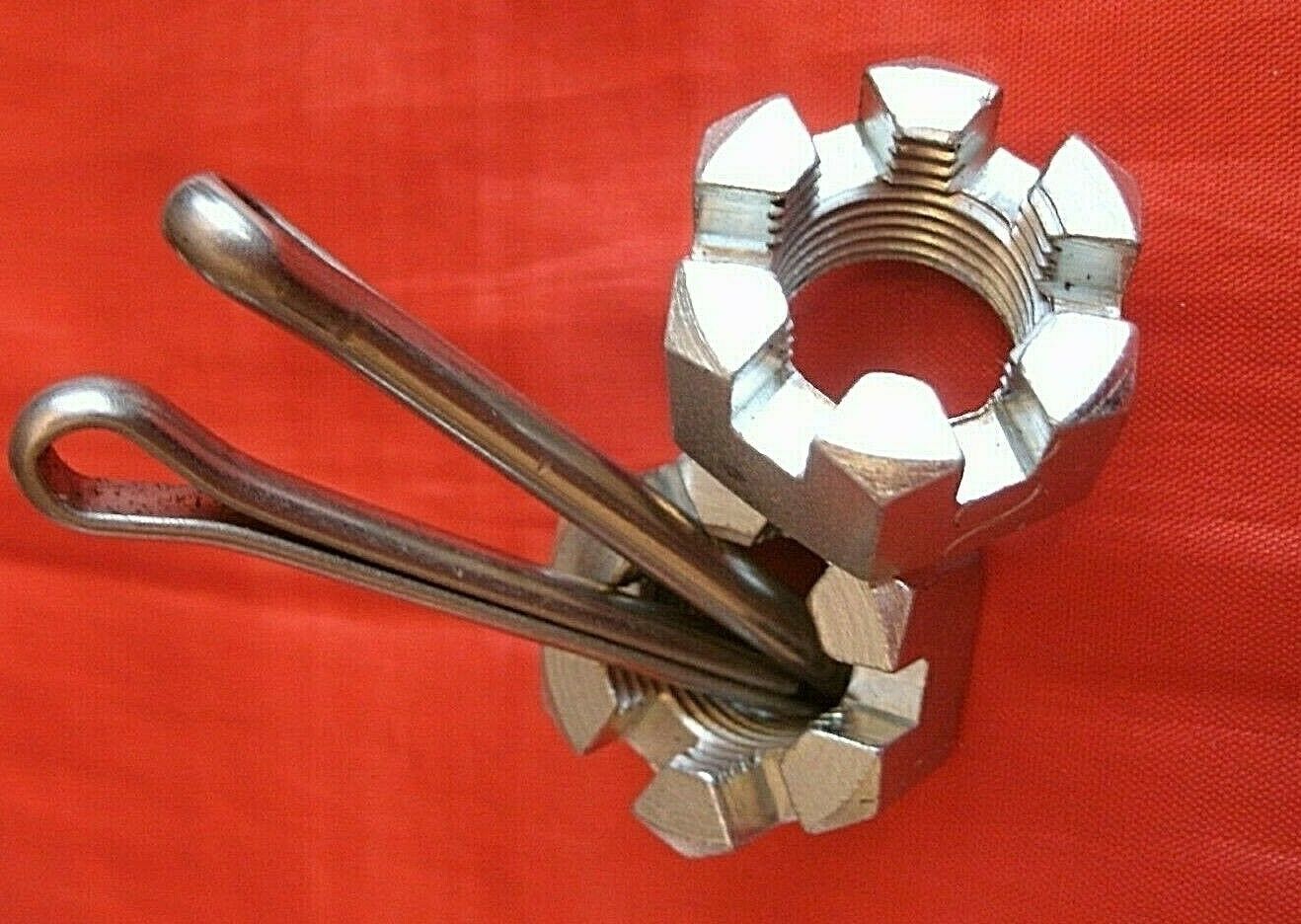 FORD ESCORT MK 1 NEW SET OF ANTI ROLL BAR NUTS & STAINLESS STEEL SPLIT PINS