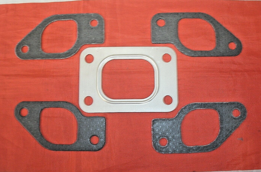 One New Full Set Of 5 Land Rover VM Diesel 2.4 & 2.5 Exhaust Manifold gaskets