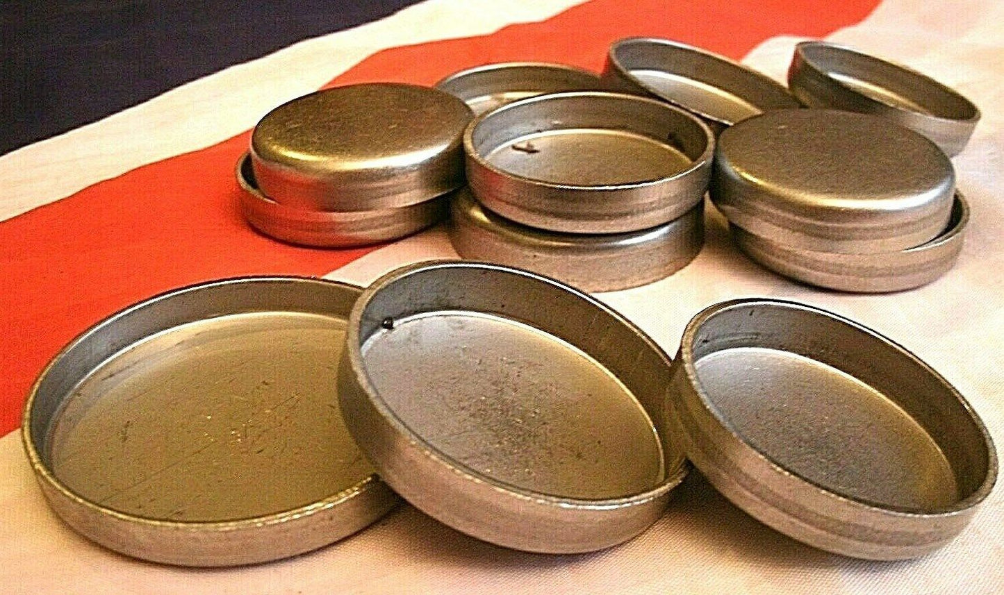 1 SET of 12 Mild Steel Plated Ford V6 2.0 2.3 2.6 & 2.8i Core Plugs 1987-1989