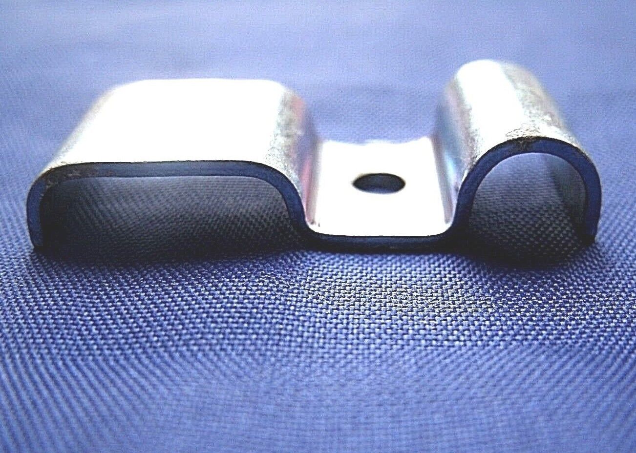 NEW 1x3/16"x2x3/16"-1/8 Fixing 1"1/8 Steel Plated  Brake Clutch Pipe Clip Clamp