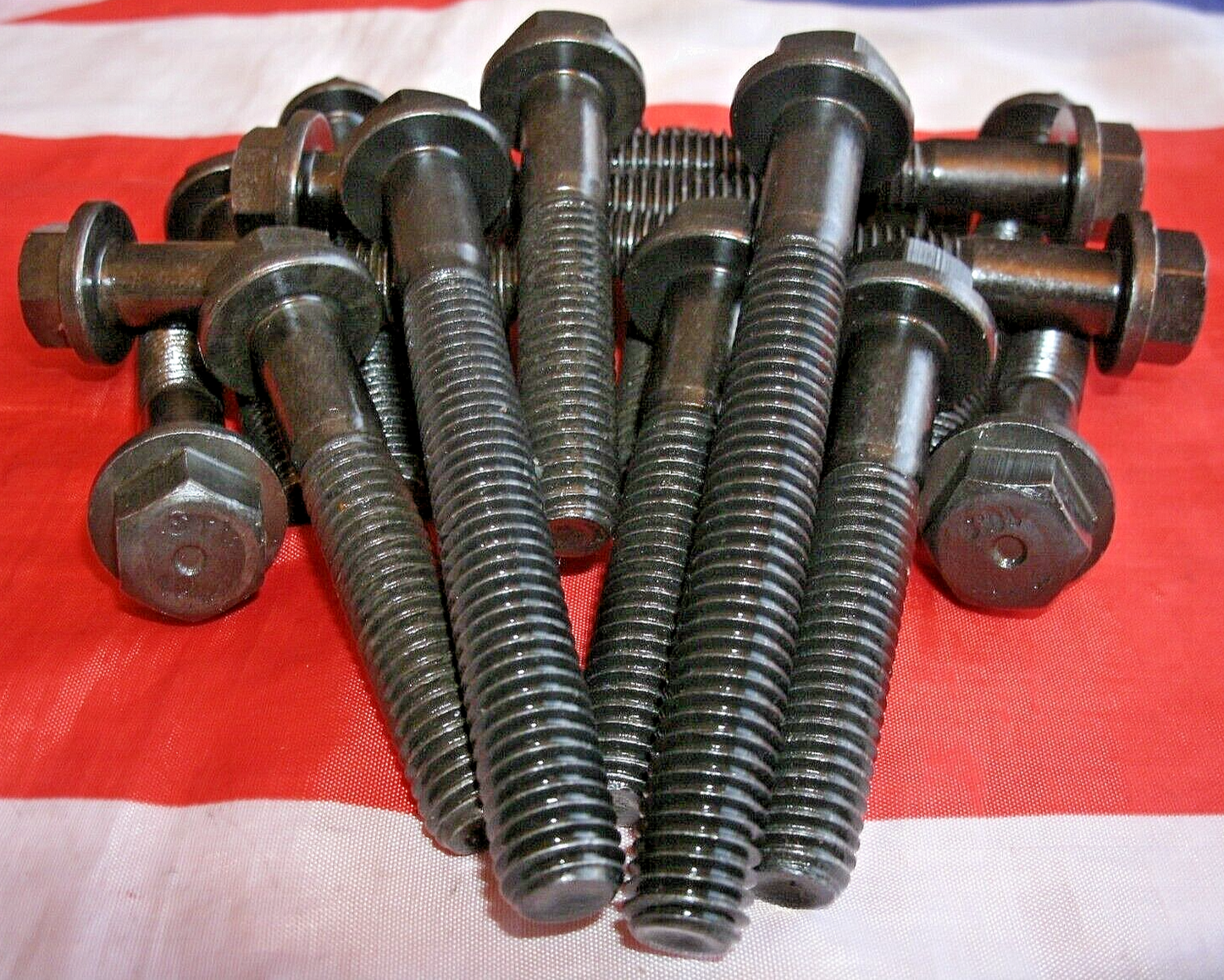 Land Rover V8 One Set 20 Cylinder Head Bolts Centre Two Rows Later Engine's