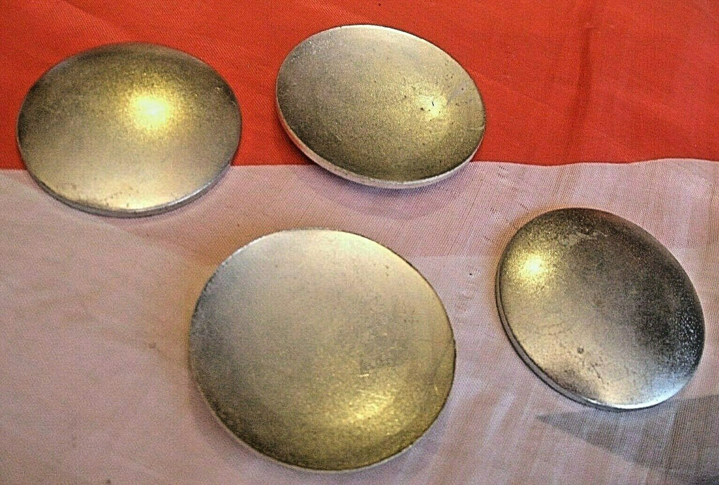 One Set Of 4 New Stainless Steel Core Plugs for the Classic MINI 850 1000 1250.