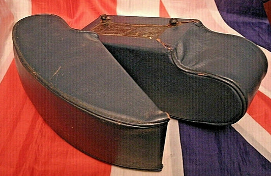 One Pair Of Rover P4 Blue Rear Arm Rests Mounted On Rear Door Cards Very Clean