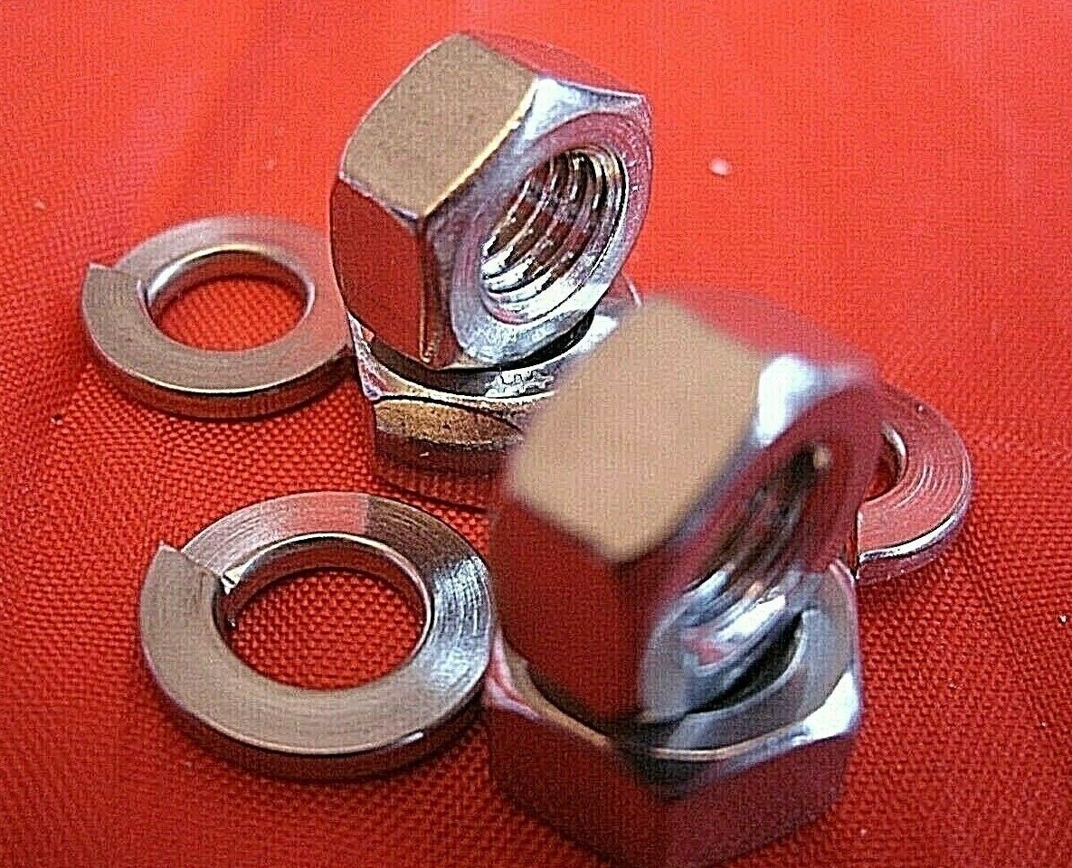 ROVER P4 60,75.90 105 THERMOSTAT HOUSING STAINLESS STEEL bsf NUTS & WASHERS SET