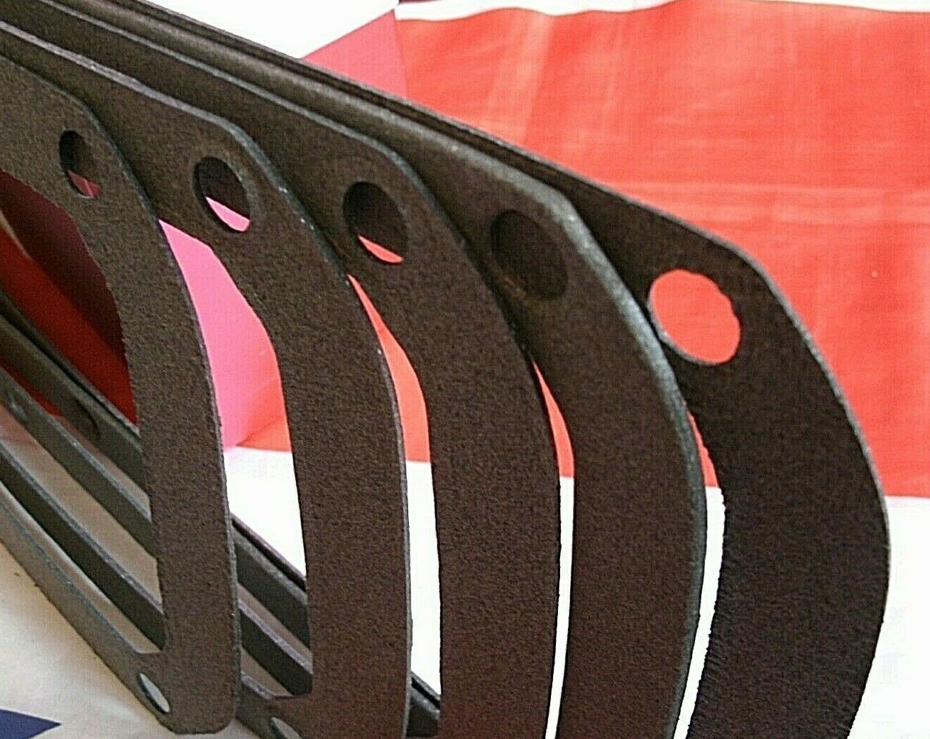 MORGAN V8 EFI ENGINE PLENUM CHAMBER TO TRUMPET HOUSING IMPROVED GASKET 1.6 mm