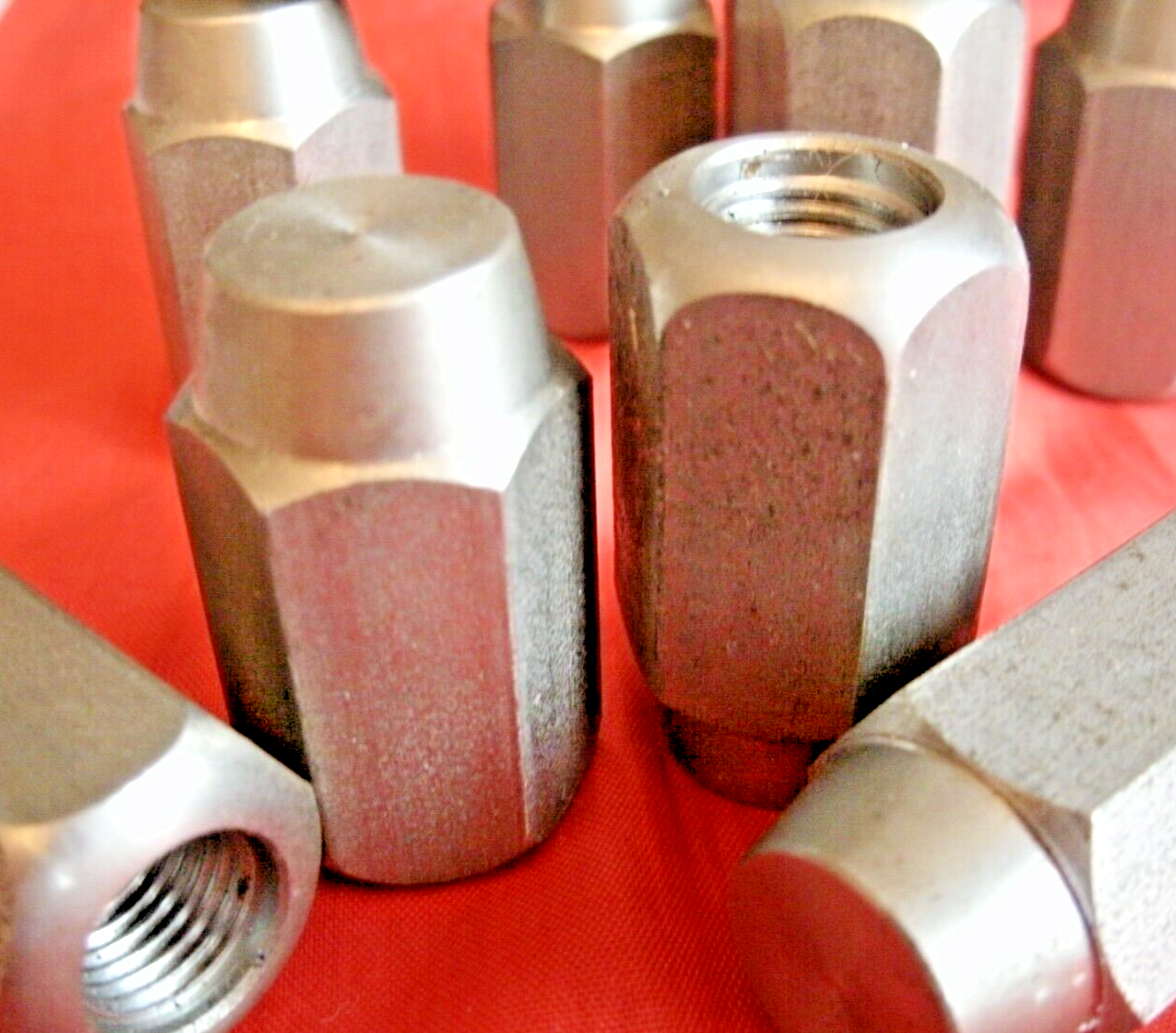 One New Set of Rover P5B Saloons & Coupe Stainless Steel Wheel Nuts +3/8 Socket.