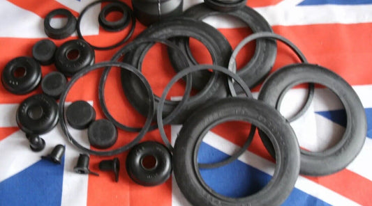Rover P5 1960-1964 full brake seal kit calipers wheel cylinders, master cylinder