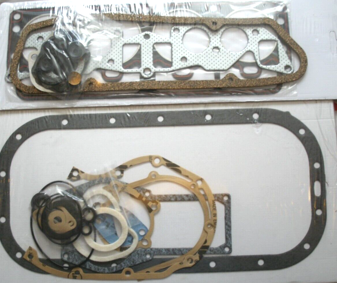 NEW Volvo 1800-2000cc Bottom End Gasket Set AMAZON - P1800 - PV544 1961-1985.