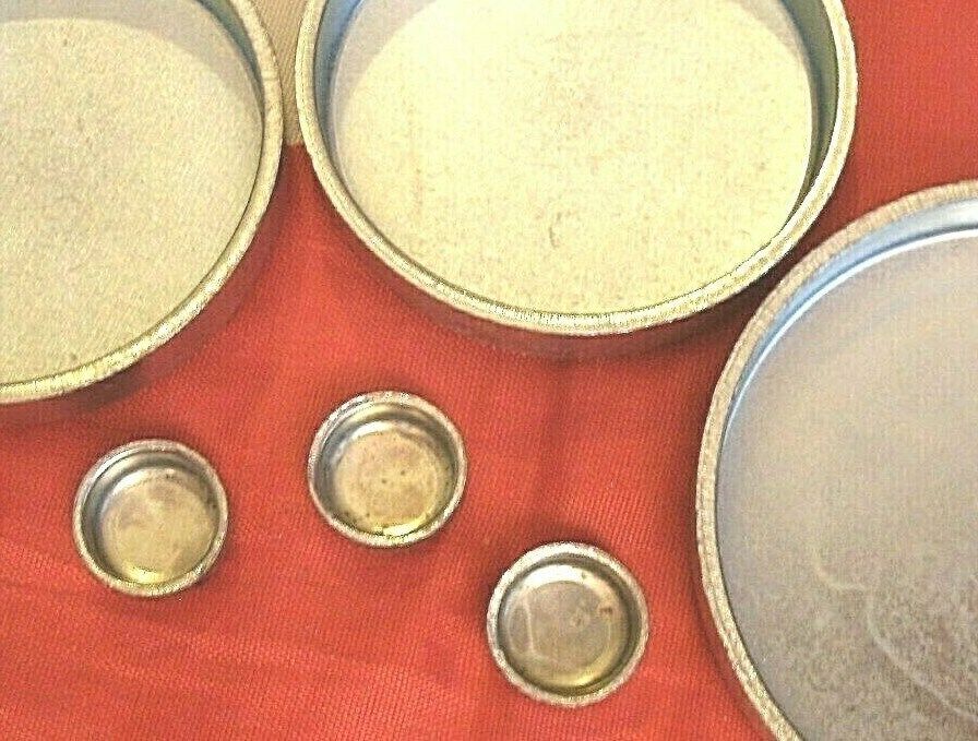 1 SET of 6 Ford Pinto1600 SOHC Mild Steel & Plated Core Plug set Cortina Capri