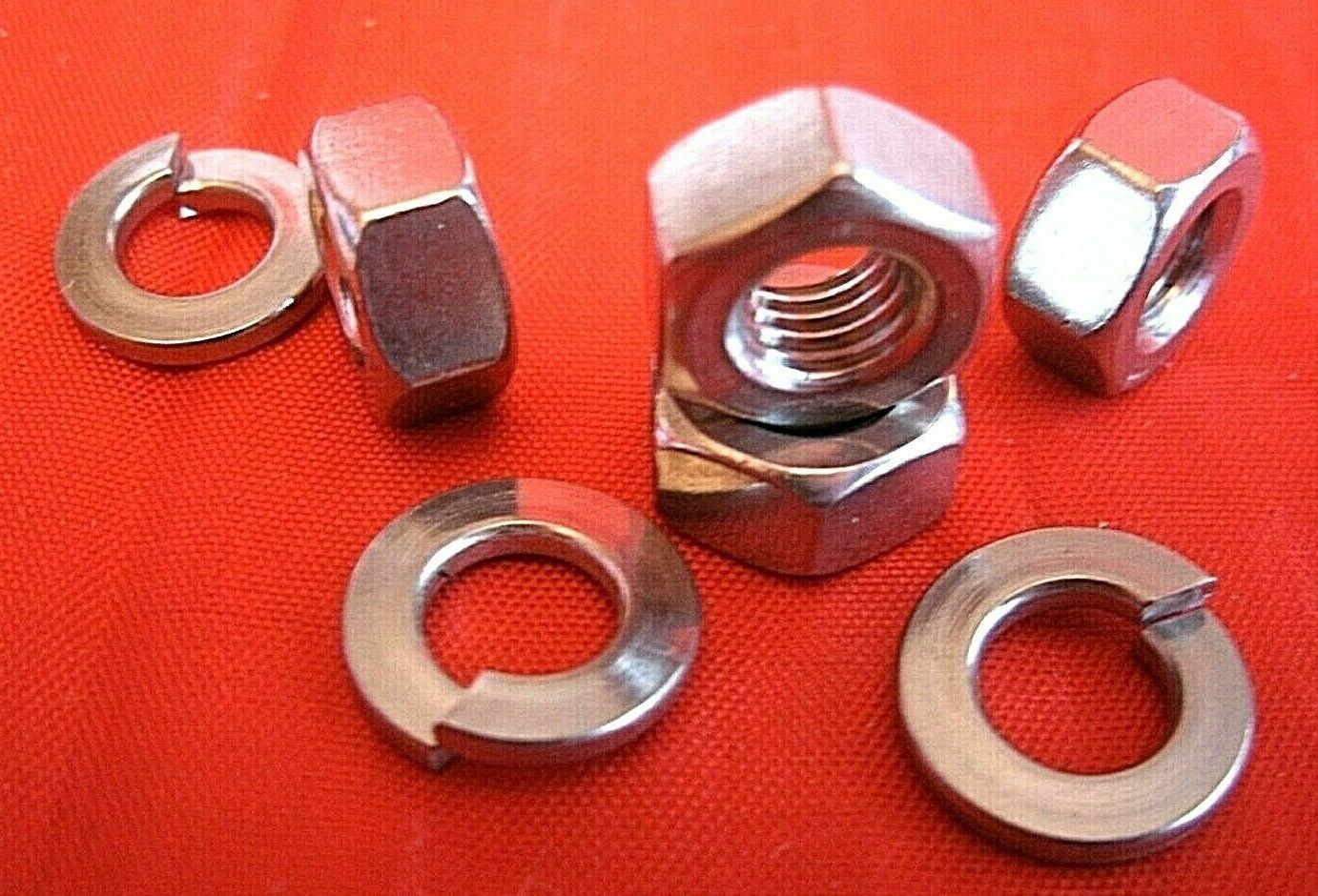 ROVER P4 60,75.90 105 THERMOSTAT HOUSING STAINLESS STEEL bsf NUTS & WASHERS SET