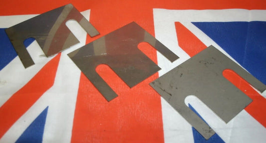 Triumph TR5 TR6 4 NEW 0.0590 REAR TRAILING ARM SHIMs IN STAINLESS STEEL.
