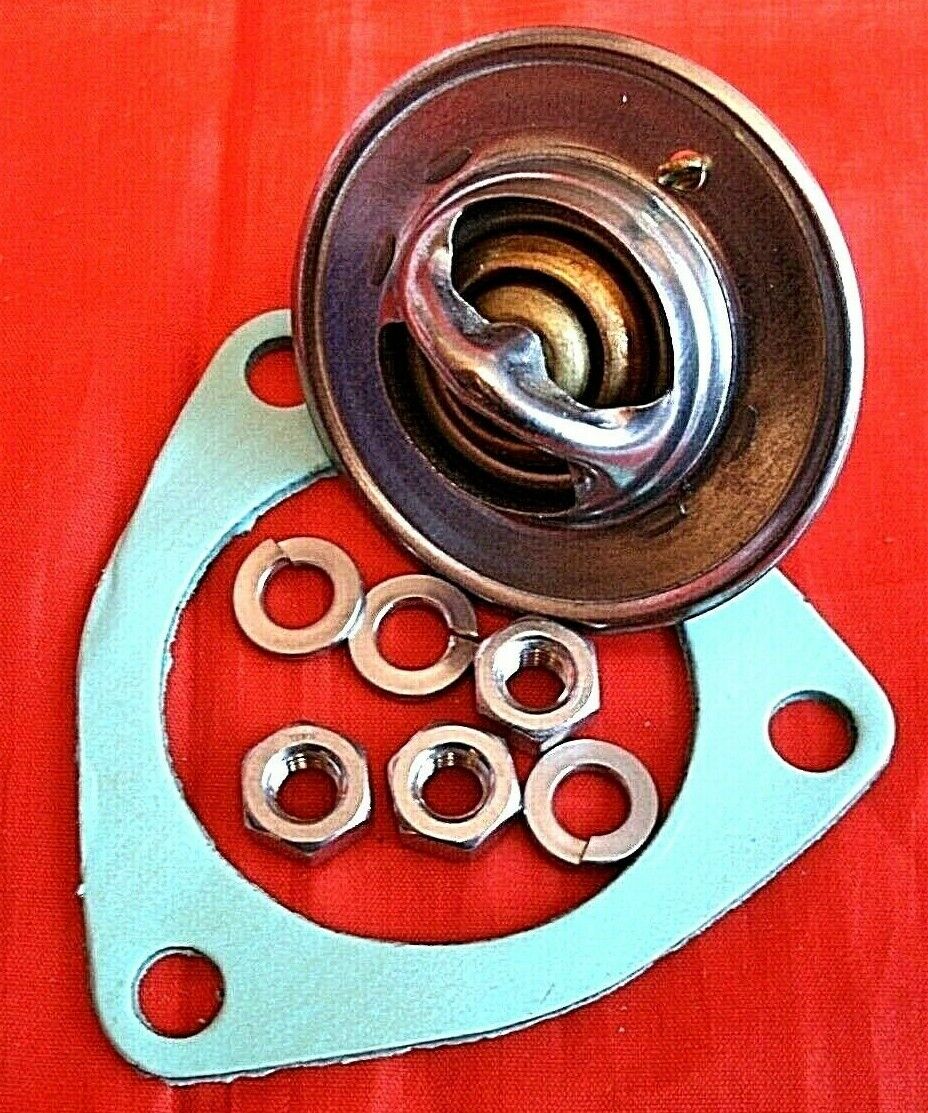 NEW ROVER P6 2000 2200 THERMOSTAT & HOUSING GASKET IS 1/16 & FULL FITTING KIT