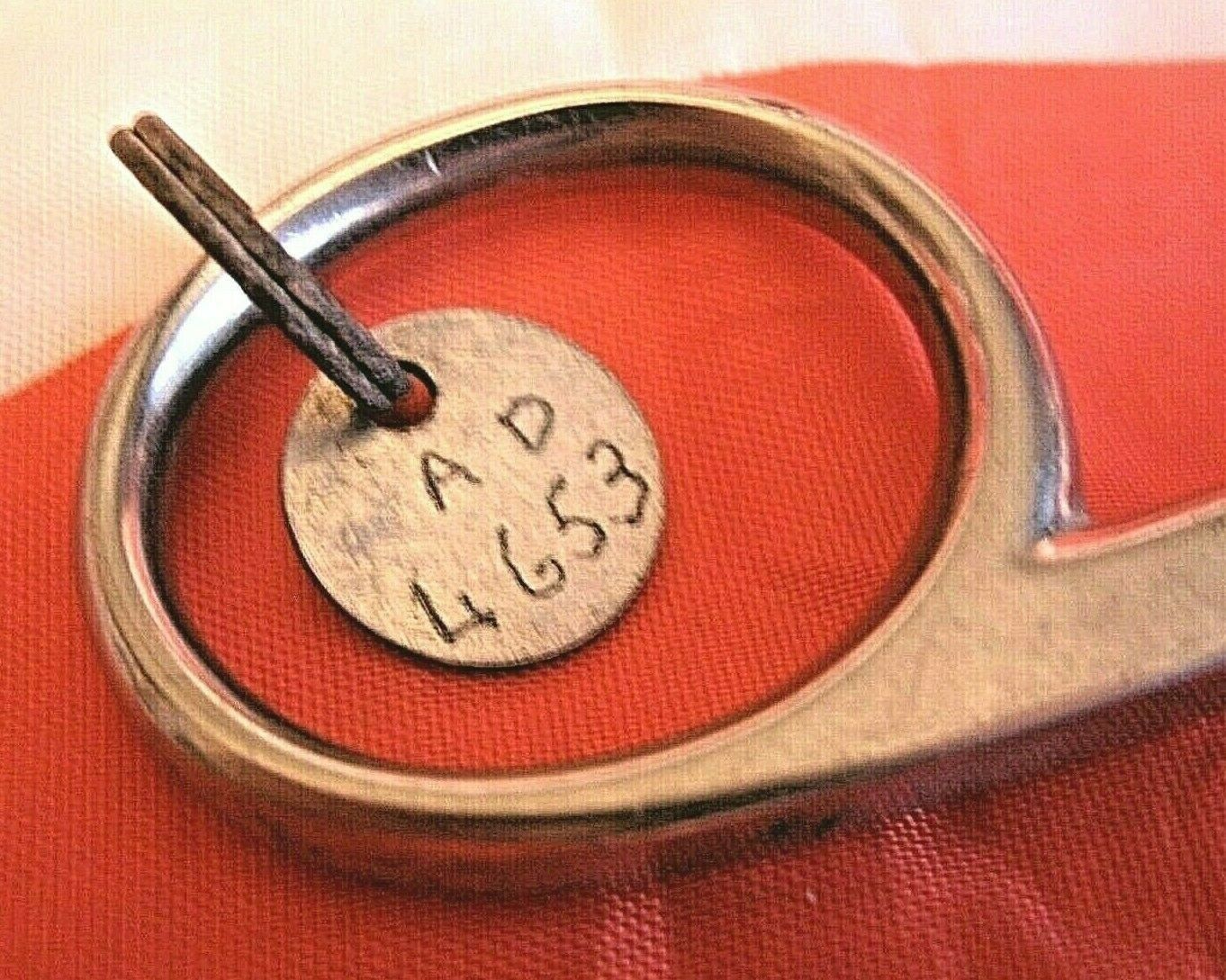 One Used Vintage Dental Examination Tool Stainless steel Complete Working