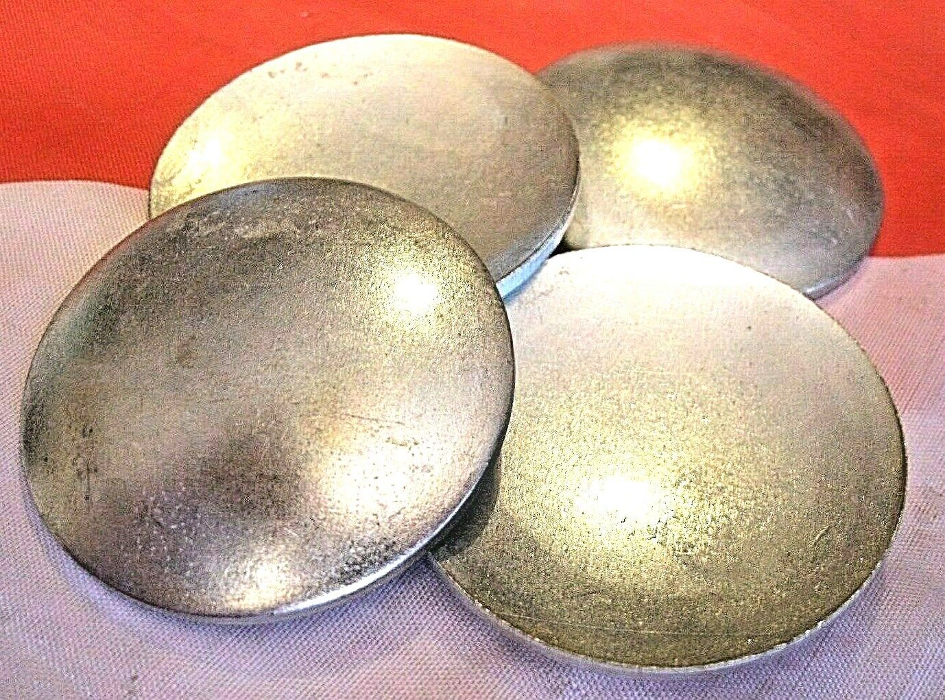 One Set Of 4 New Stainless Steel Core Plugs for the Classic MINI 850 1000 1250.