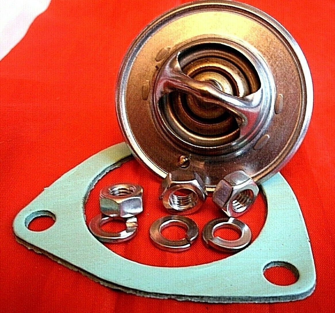 NEW ROVER P6 2000 2200 THERMOSTAT & HOUSING GASKET IS 1/16 & FULL FITTING KIT