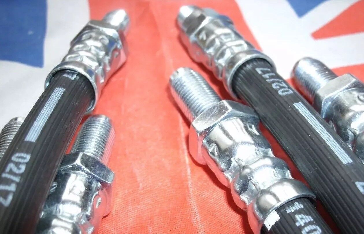 ROVER P4 BRAKES,HOSE KIT SET OF 3 FRONT/REAR TOTAL 3 HOSES