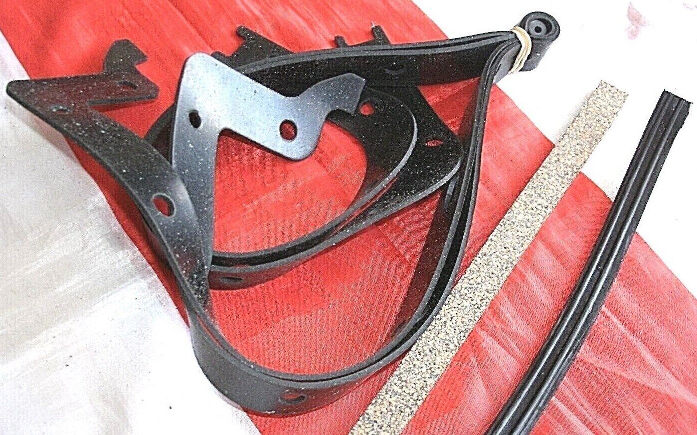S TYPE JAGUAR With The 3.4 or 3.8 Engine A NEW Rubber Sump Gasket Set 425R