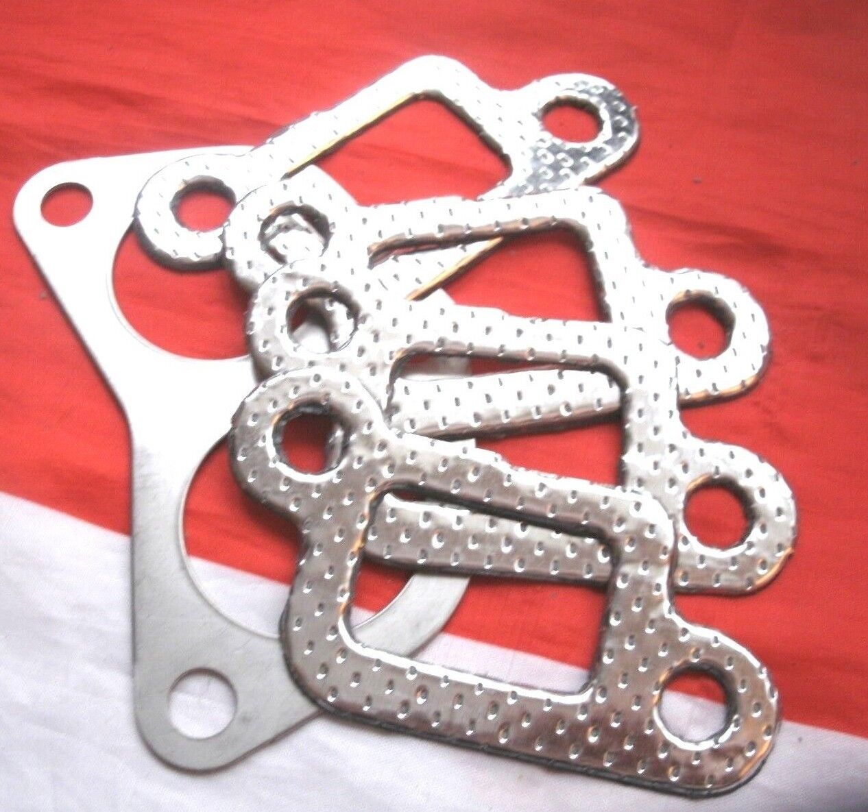 LAND ROVER V8 Classic Range Rover One Full Exhaust Manifold Gasket Set 10 Items