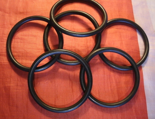 Set 6 of Carburettor Spacer  O-rings E Type 420G Mk 10 Jaguar Triple carburettor