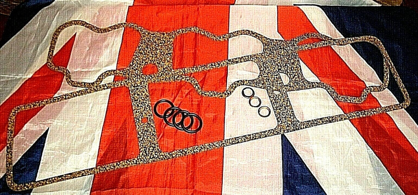NEW ROVER P5 3 LITRE TOP & SIDE TAPPETS ROCKER COVERS GASKET WITH ALL SEALS