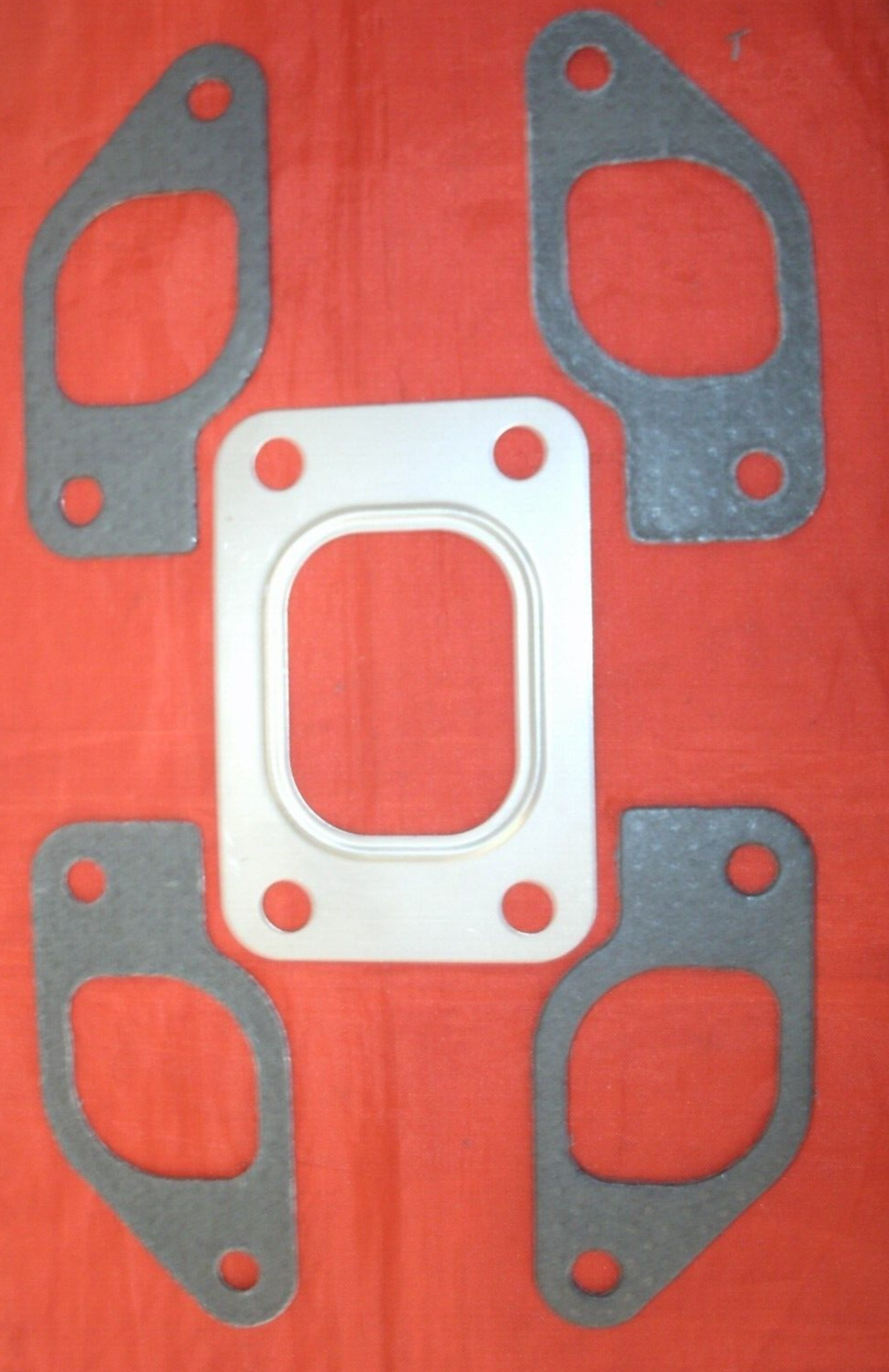 One New Full Set Of 5 Land Rover VM Diesel 2.4 & 2.5 Exhaust Manifold gaskets