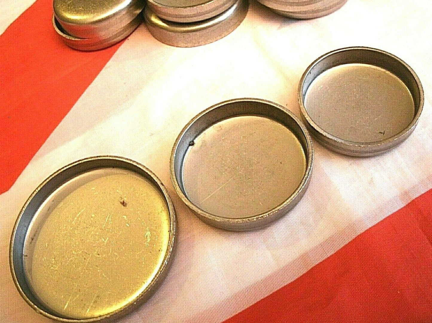 1 SET of 12 NEW Mild Steel & plated  CORE PLUGS V6 2.9 RELIANT SCIMITAR SEA6