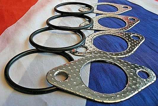 Ford Lotus Cortina MK1,2 Escort MK1 & Elan Exhaust & Carburettor Seal Gasket Set