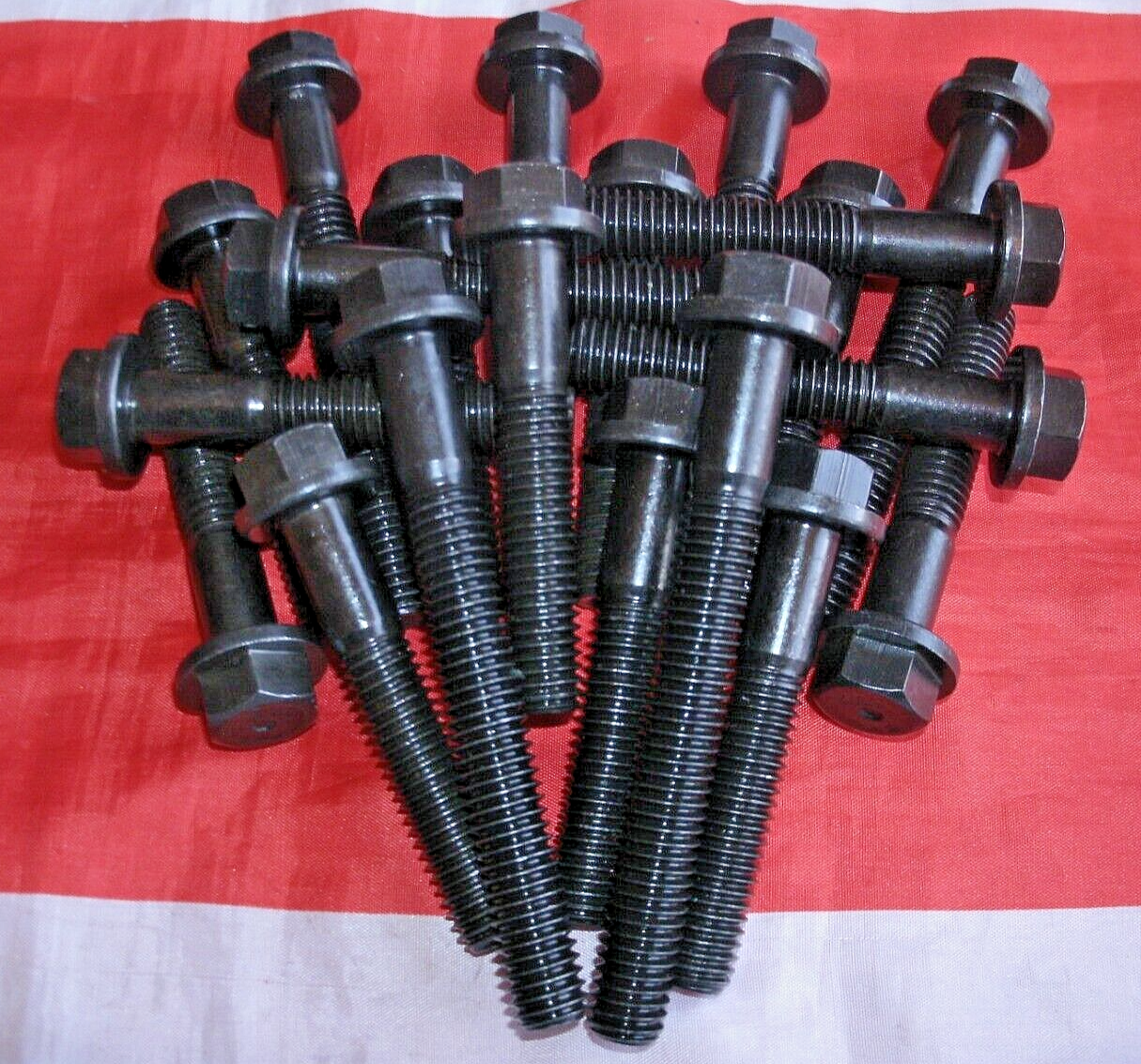 Circular Bolt Rover Range Rover V8 One Set 20 Cylinder Head Bolts Centre Two Rows Later En ...