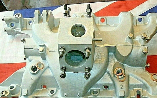 ROVER V8 Late Type Carburettor Inlet Manifold Stainless Steel Assemble KIT