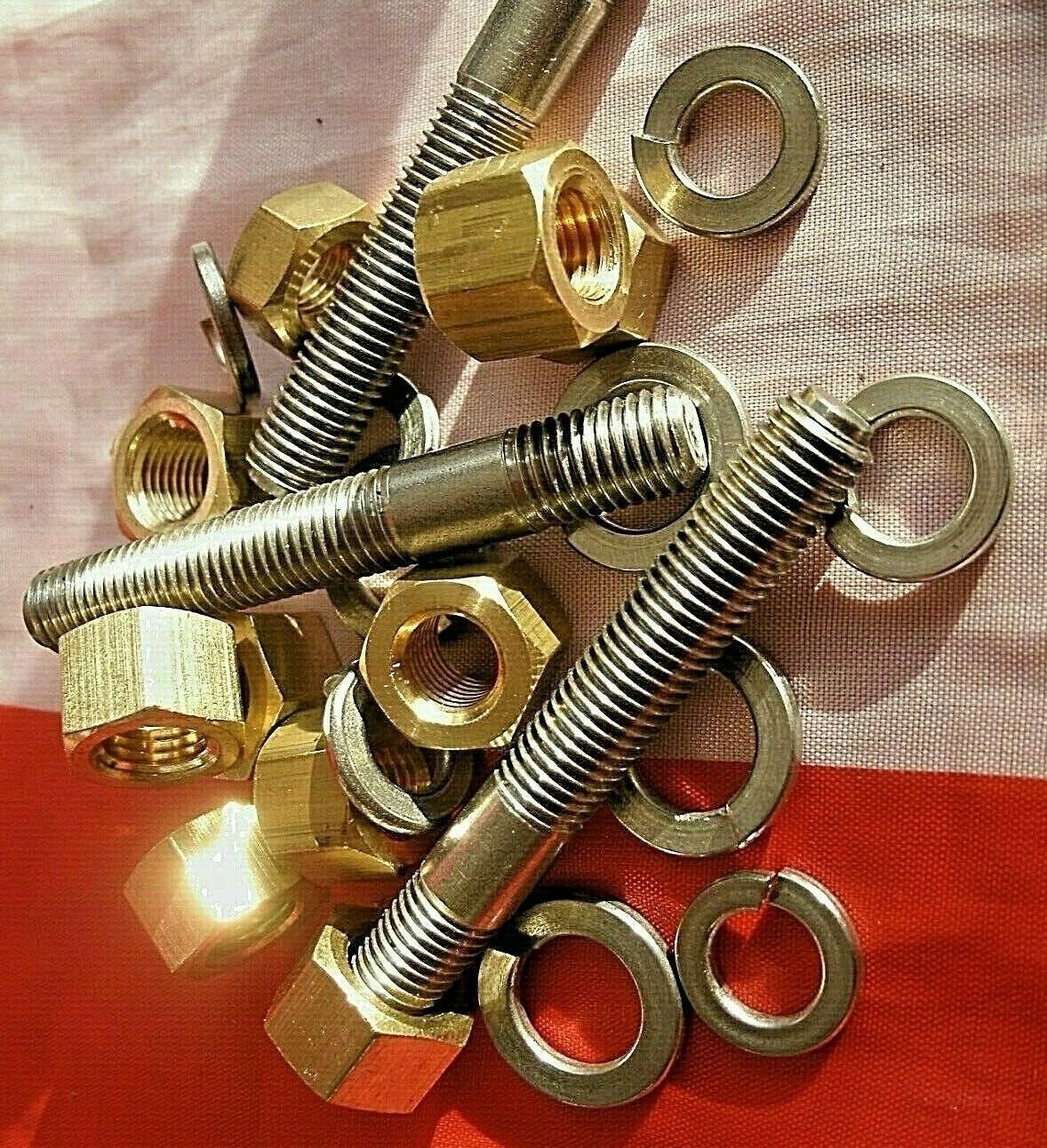 Rover P4 95,100,110 Exhaust Manifold & Dowm Pipe Brass & Stainless Fitting Kit.