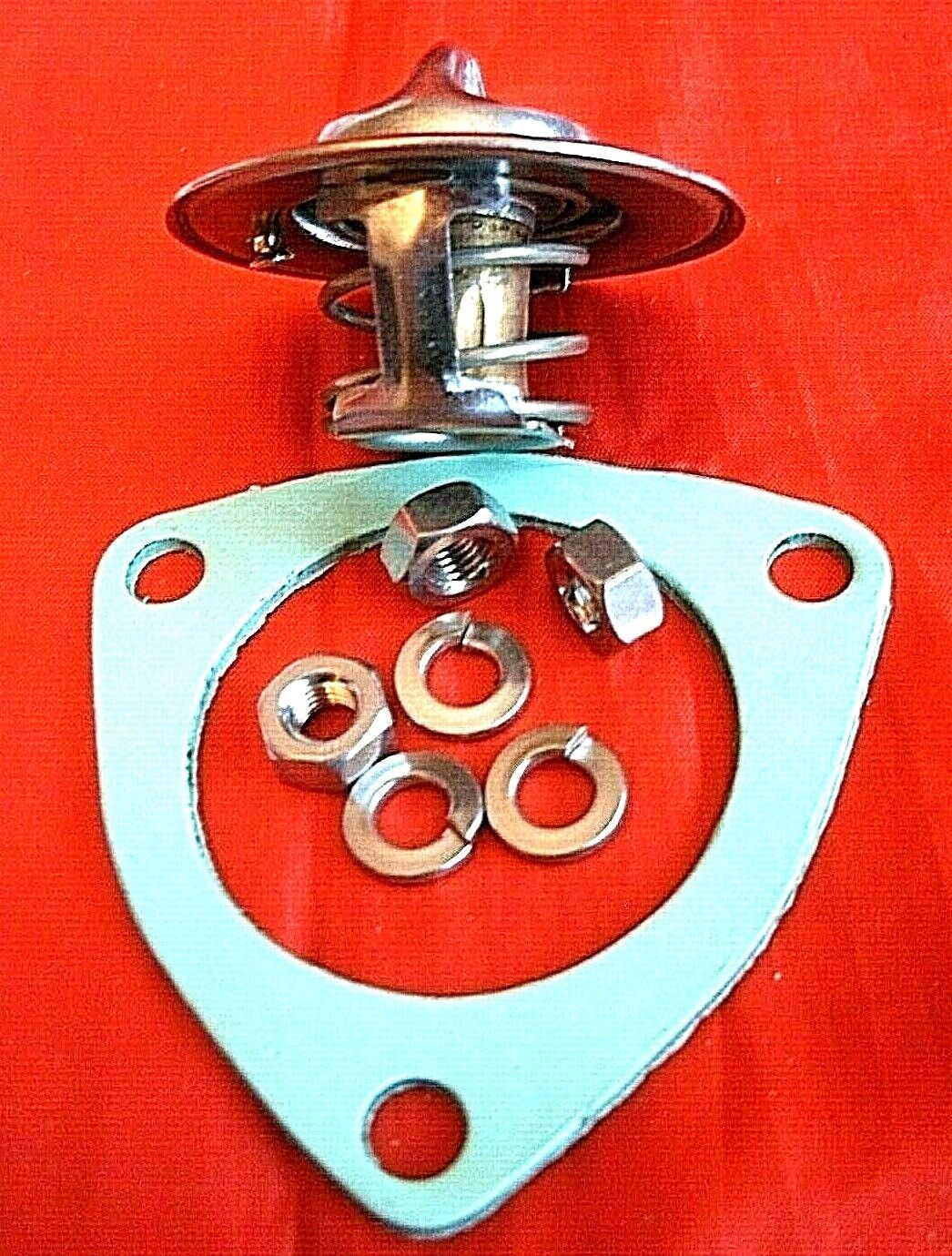 NEW ROVER P6 2000 2200 THERMOSTAT & HOUSING GASKET IS 1/16 & FULL FITTING KIT