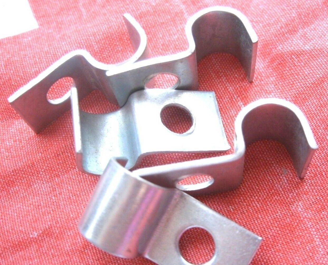 1 Set OF 10 Rover P6 2000 3/16 Saddle Clips 4 fixing Brake pipes to body shell