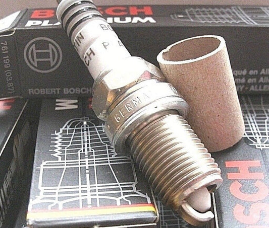 ONE NEW SET OF 4 W6DP Genuine Boxed Bosch Palatine Spark Plug 0241240551