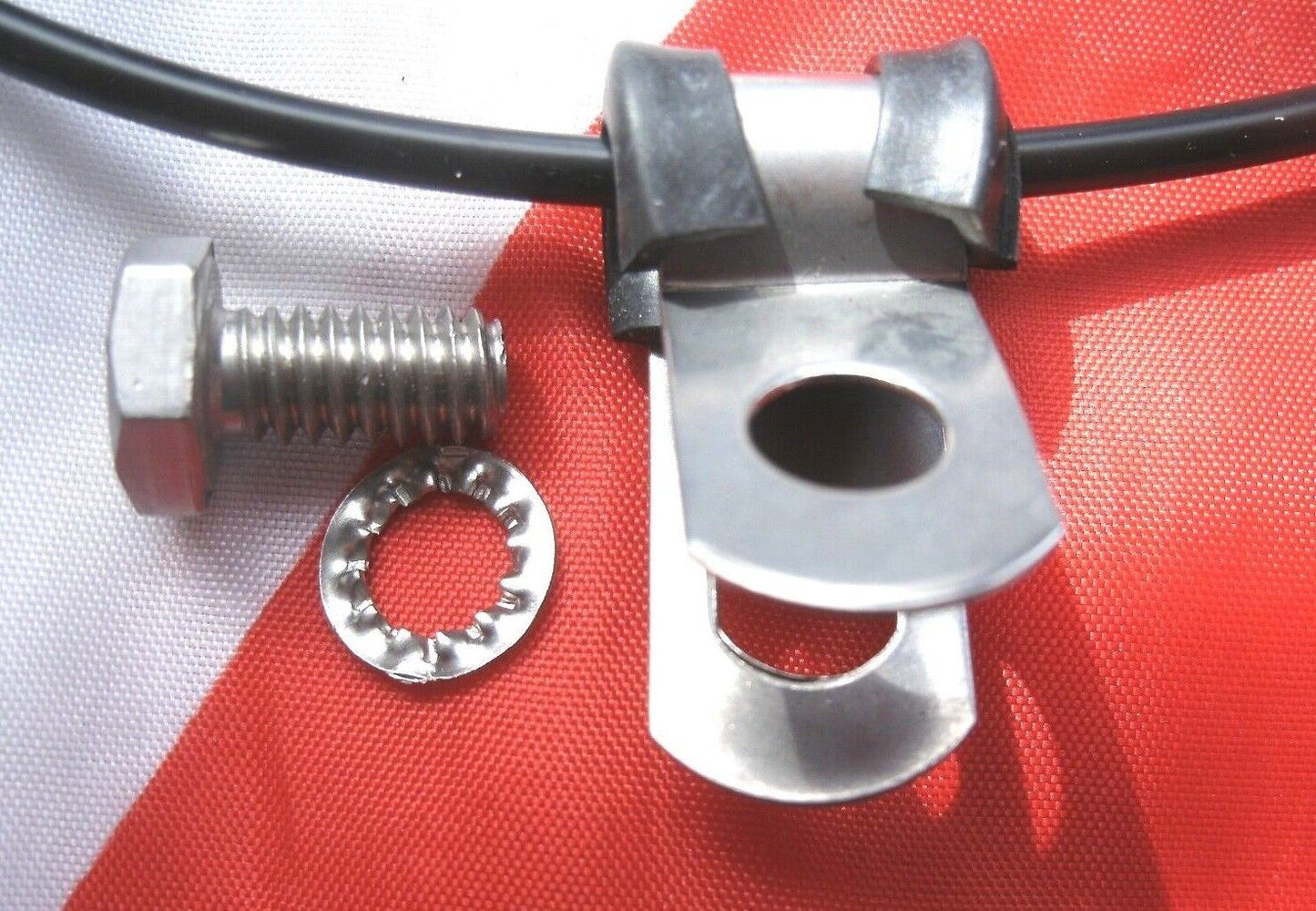 New Rover P5B Coupe & Saloon Stainless Steel Advance Retard Hose CLIP KIT