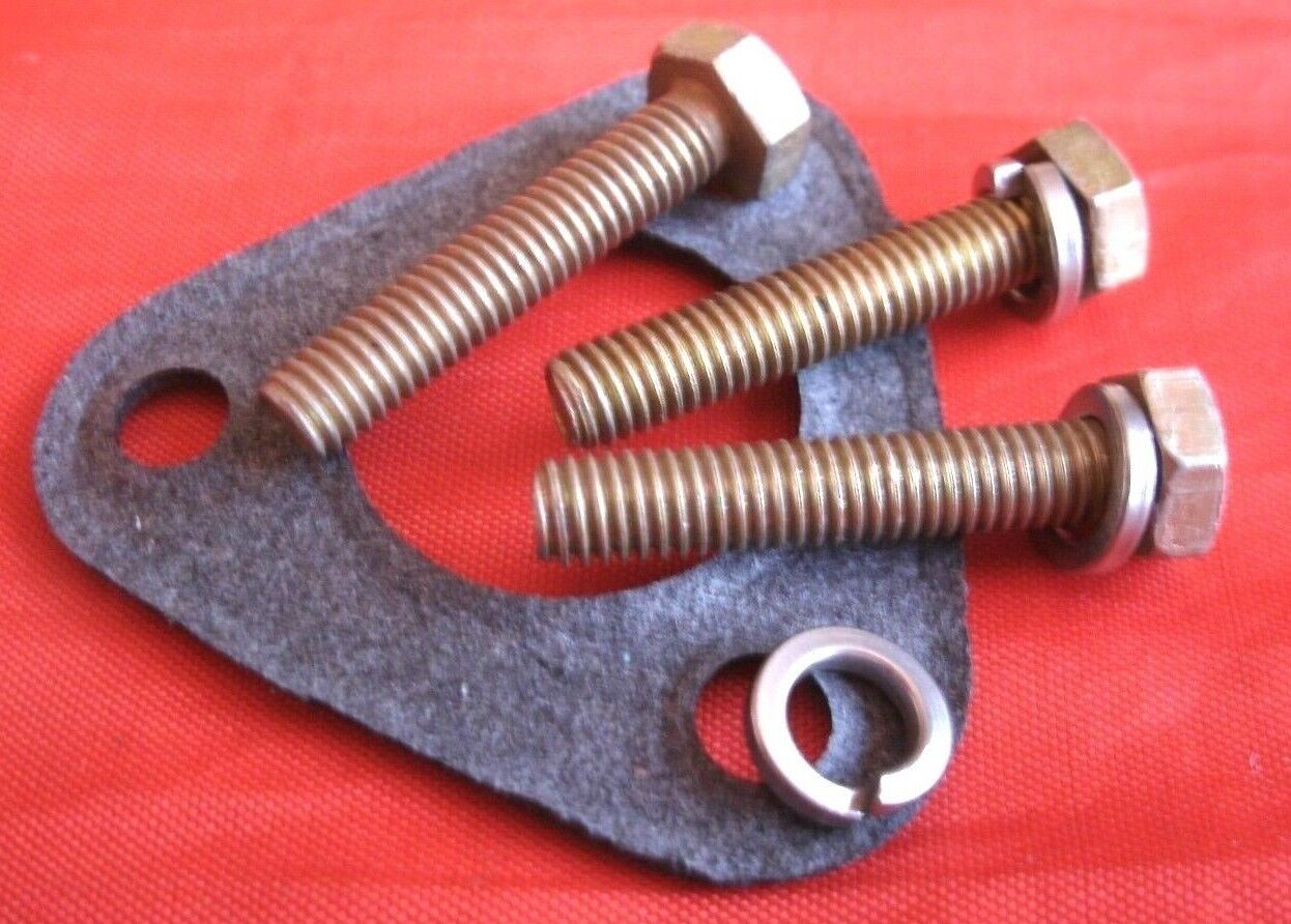 Otter Switch Blanking Plate 3 Two BA Bolts Stainless Blank Plate & Cork Gaskets
