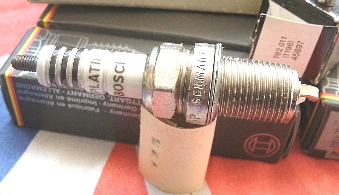 ONE SET OF 10 FR 8 LDC Genuine Boxed Bosch Palatine Spark Plugs 0 242 229 591