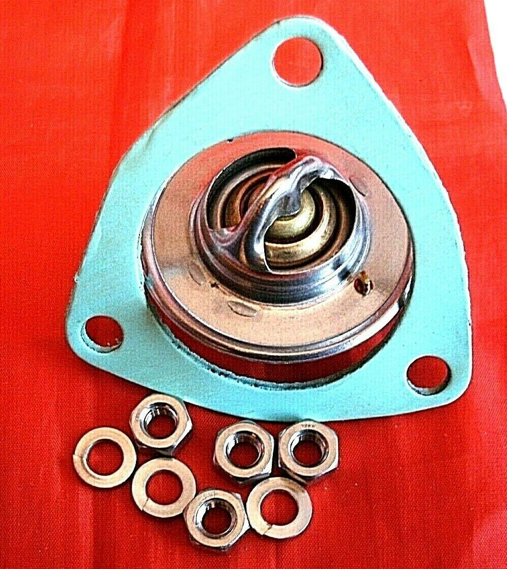 NEW ROVER P6 2000 2200 THERMOSTAT & HOUSING GASKET IS 1/16 & FULL FITTING KIT