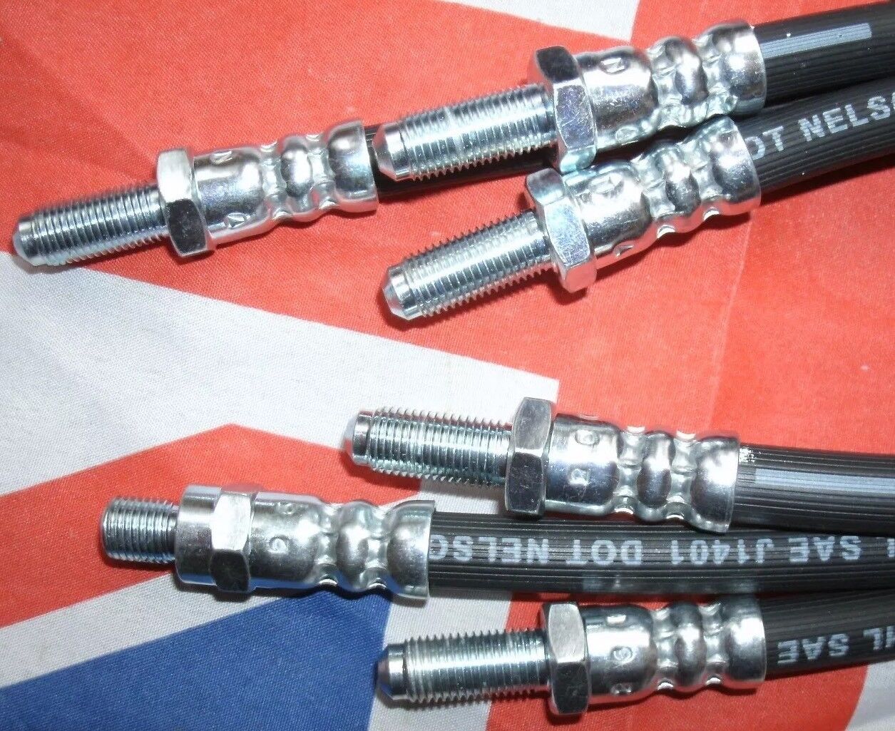 Mini Rover Brake Pipe ROVER P5 3 LITRE EARLY MODEL BRAKES,HOSE KIT SET OF 3 FRONT/REAR TOTAL ...
