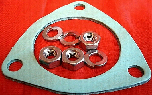 NEW ROVER P6 2000 2200 MODELS THERMOSTAT HOUSING GASKET & STAINLESS FITTINGS