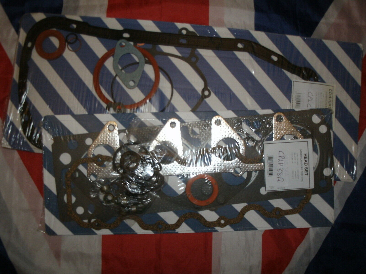 GENERAL MOTORS VAUXHALL OPEL HEAD or TOP END GASKET SET 8V SOHC MODELS