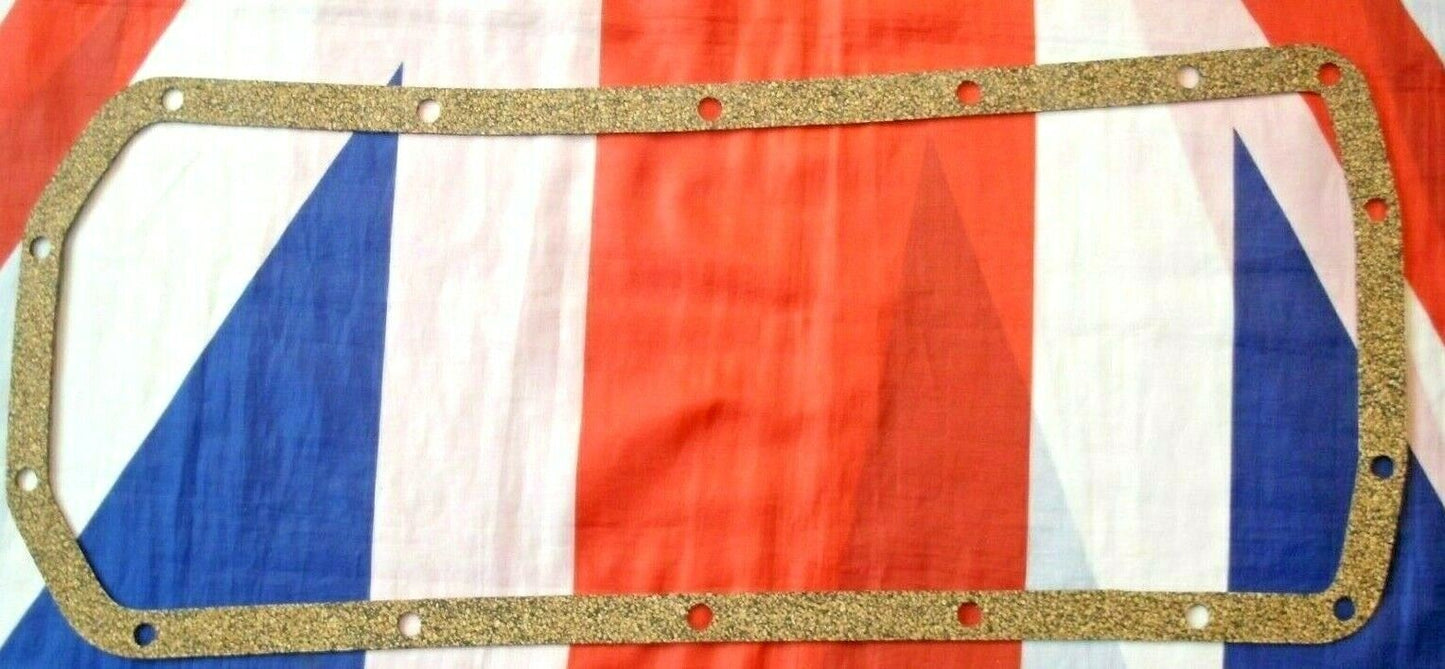 NEW TR7 V8 & TR8  AUTOMATIC or MANUAL V8 NEW STD CORK SUMP GASKET.