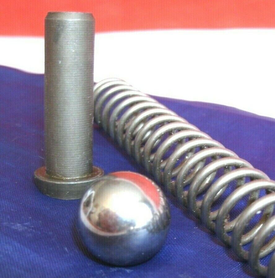 NOS SERIES 1.2.3 LAND ROVER OIL PRESSURE RELIEF VALVE SPRING PLUNGER & BALL KIT.