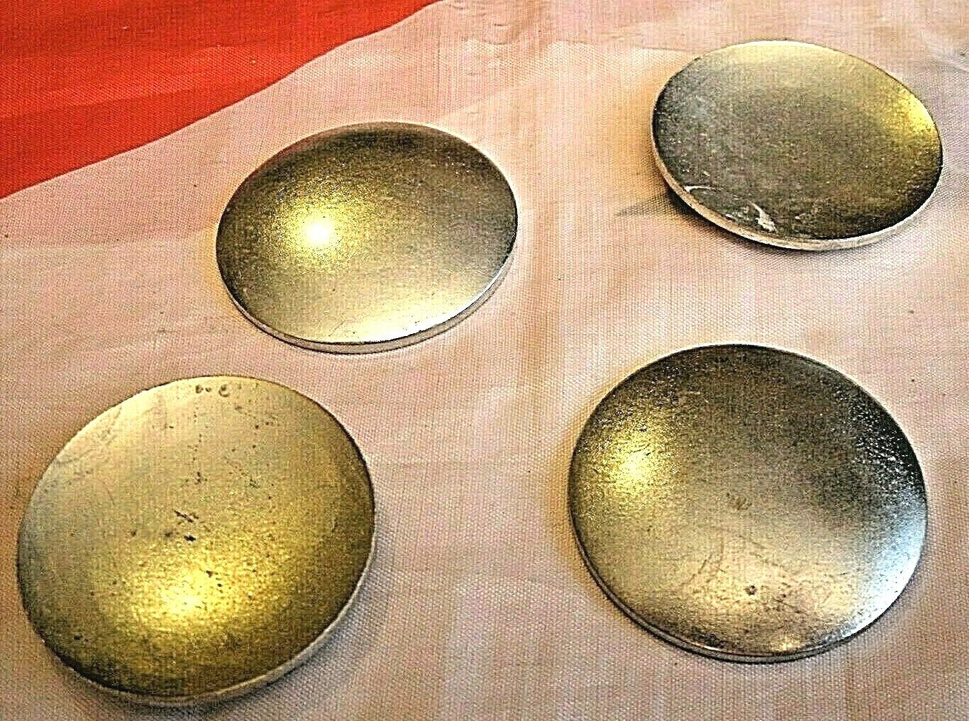 One Set Of 4 New Stainless Steel Core Plugs for the Classic MINI 850 1000 1250.