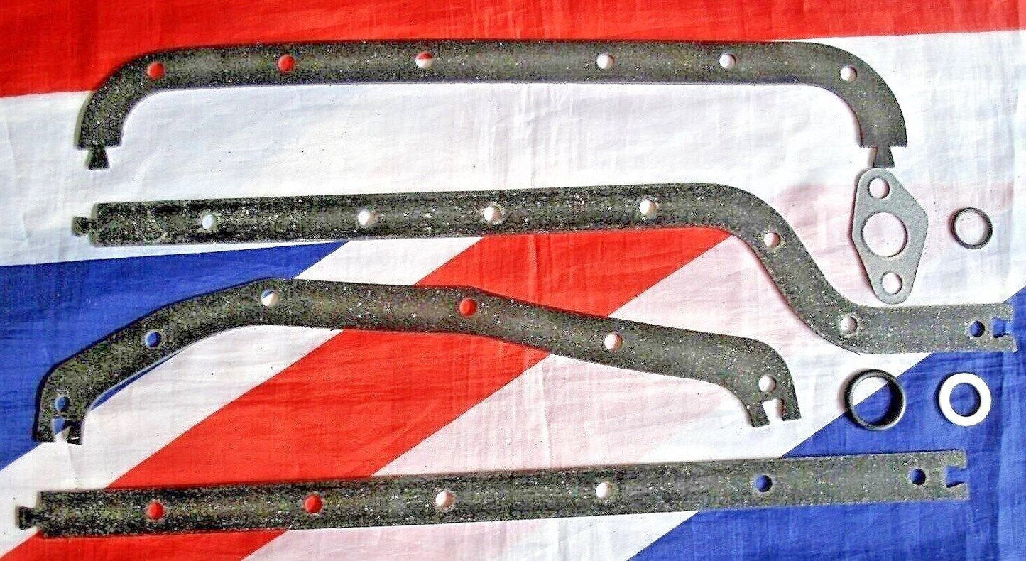 RELIANT SCIMITAR V6 3 LT RUBBER GASKET SUMP SET SE4 SE5 SE6A  N/D.