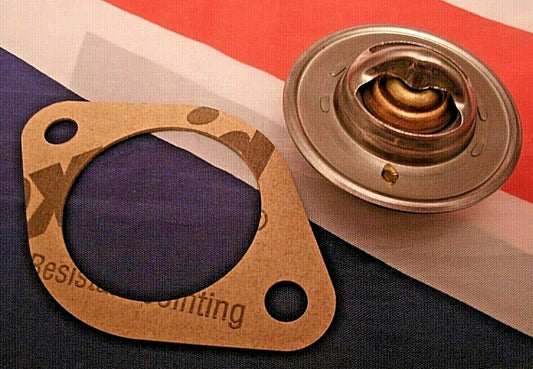 1 New AM AMV8 DBSV8 Aston Martin Improved Thermostat And Gasket Kit.￼