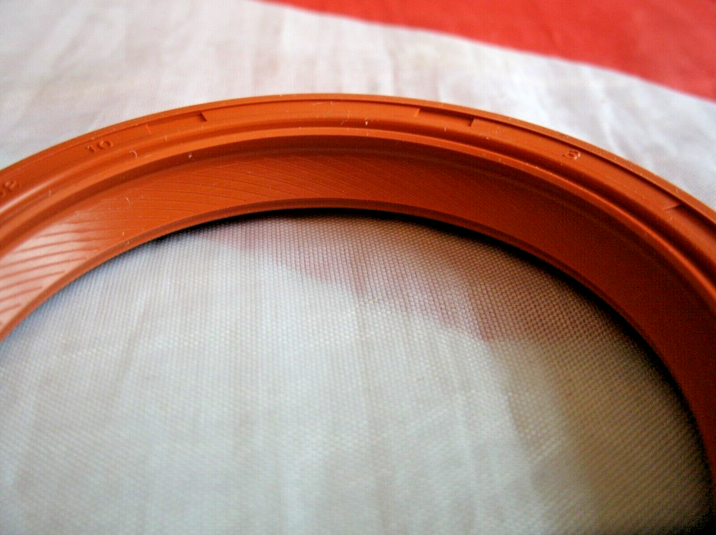 One NEW Volvo P1800s Front Crank shaft Oil Seal Late type from 1973/? on