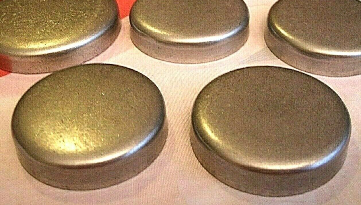 1 Set Of 5 Ford Cortina Stainless Steel Core Plugs For the 1200 1300 1500 1600cc