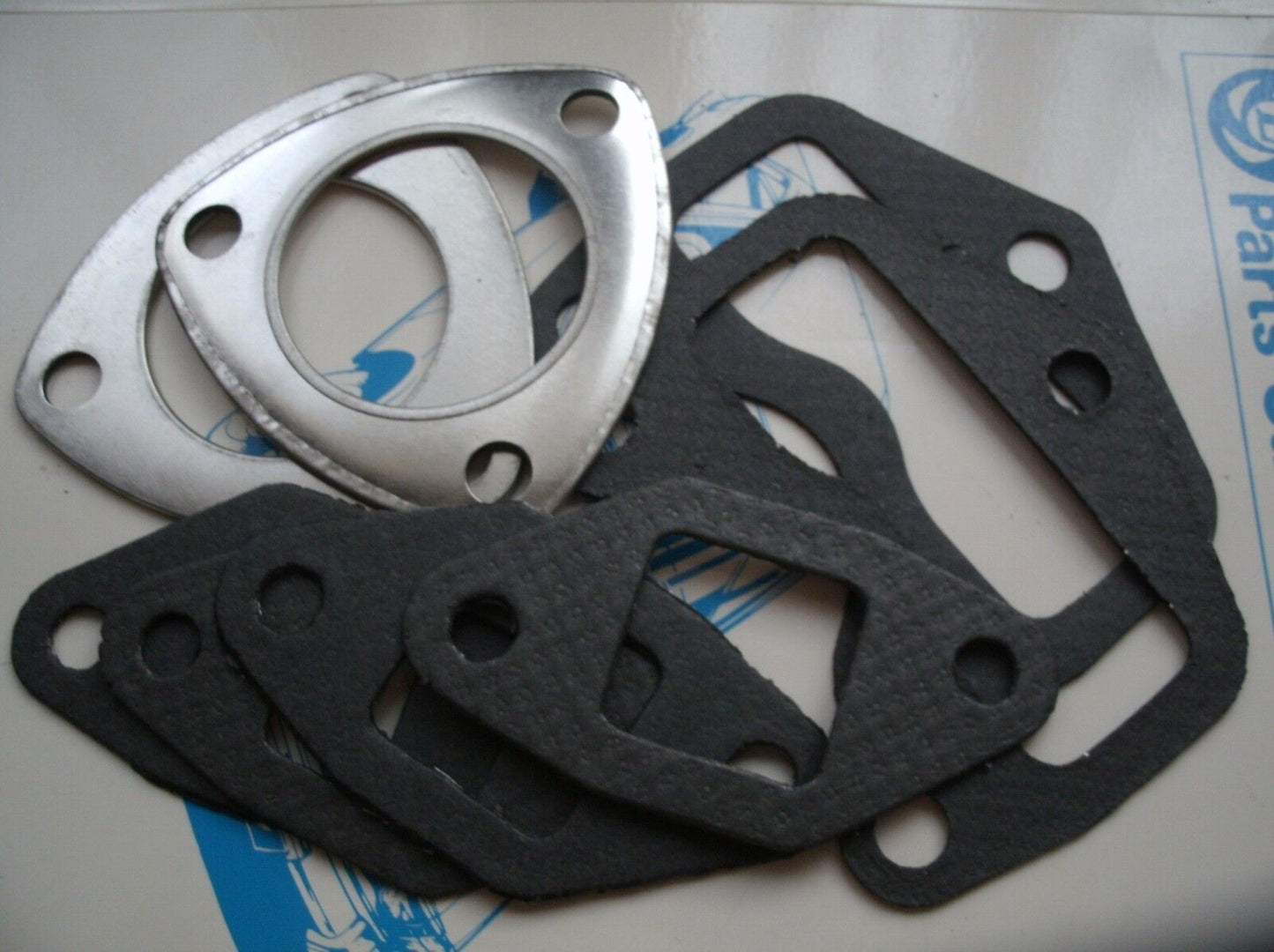 TRIUMPH STAG V8 3 LITRE HALF ENGINE EXHAUST MANIFOLD GASKETS SET 3